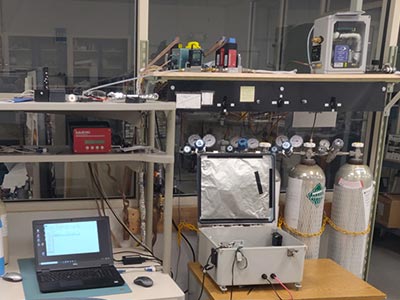 VOCAM portable gas chromatograph GC PID - calibrate it